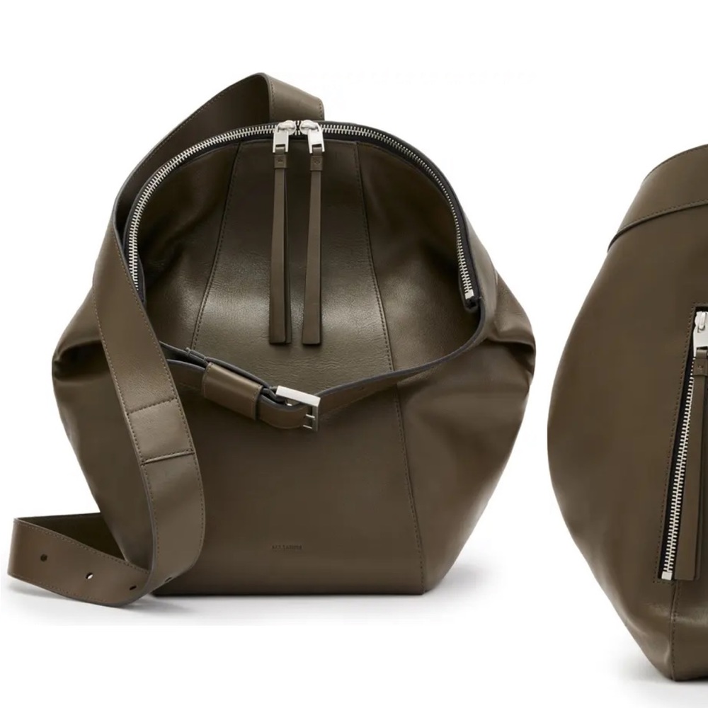 Anouck Leather Sling Backpack Allsaints